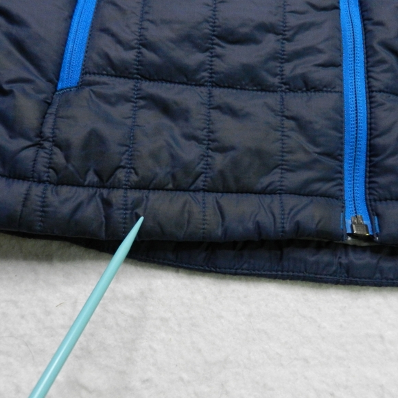 Stio Jacket Coat Kids Size 6 Navy Blue Quilted Puffer Insulated Ski Performance - Picture 8 of 8